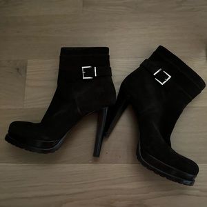 Giorgio ARMANI new brown suede boots 39